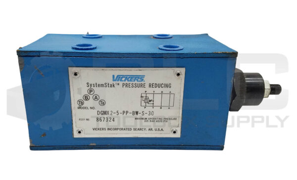 NEW VICKERS DGMX2-5-PP-BW-S-30 PRESSURE REDUCING VALVE, 867324
