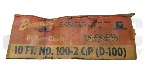 NEW BROWNING 100-2 C/P (D-100) ROLLER CHAIN 10ft - Image 8