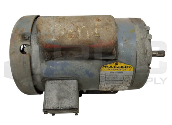 BALDOR L3505 MOTOR 1/2HP 1PH 1200RPM FR: 56, 35C11-156 - Image 3