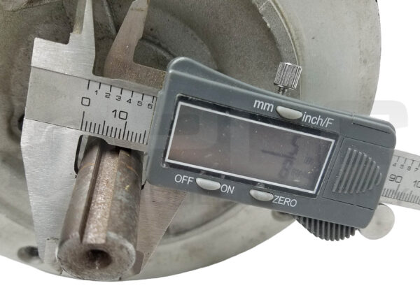 BALDOR VEUHM3538 MOTOR 1/2HP 3PH 1735RPM FR: 56C, 35X042P862G1 - Image 5