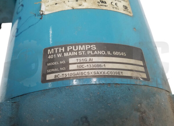 MTH PUMPS T51G AI REGENERATIVE TURBINE PUMP 3HP, BLUFFTON 1313007108 - Image 5