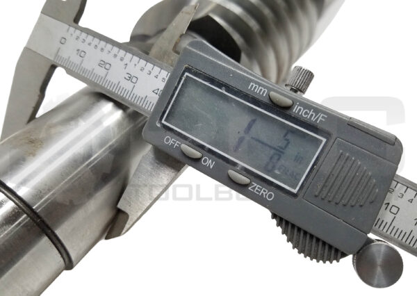 NEW A-26446-2 WORM GEAR SHAFT 8620 L: 14-1/2" - Image 6