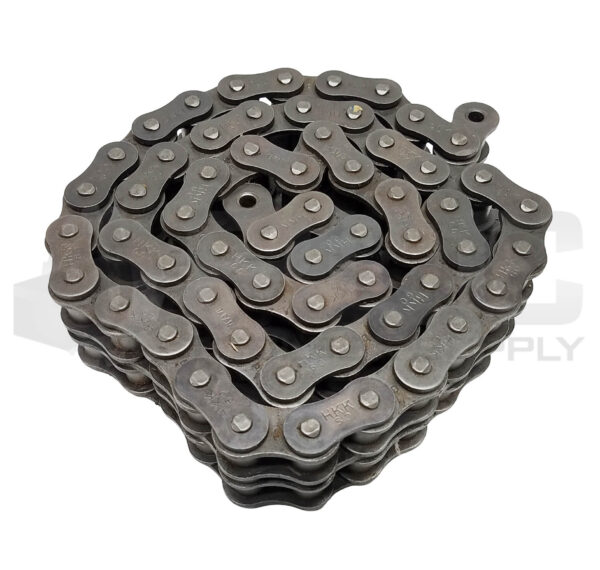 NEW HKK 60 DOUBLE STRAND ROLLER CHAIN 45", 60-R2