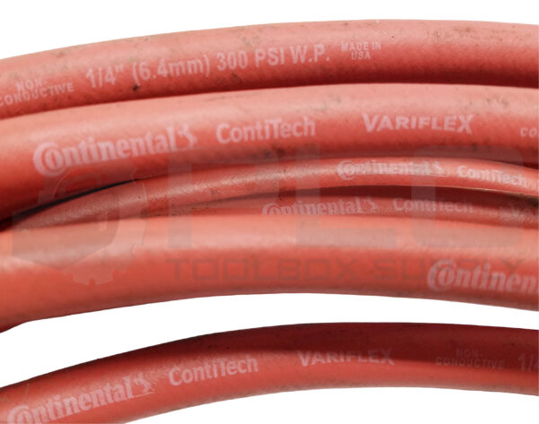 NEW CONTINENTAL CONTITECH VARIFLEX 1/4" HOSE NON CONDUCTIVE 300PSI, APPROX 30ft - Image 2