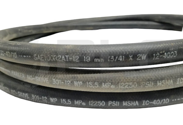 NEW PARKER 301-12 HYDRAULIC HOSE 3/4 x 2W, 8ft - Image 2