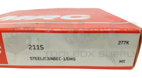 NEW MRC 211S BEARING STEEL/C3/ABEC-1/EMQ 55 x 100 x 21mm - Image 4