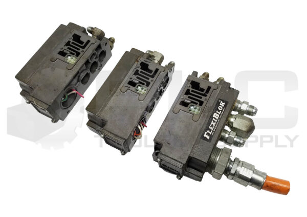 LOT OF 3 NUMATICS HH-4 MANIFOLD BLOCK VALVE BASE