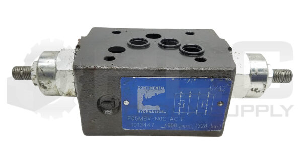 CONTINENTAL F05MSV-N0C-AC-F VAVLE 4600MPSI, 1013447