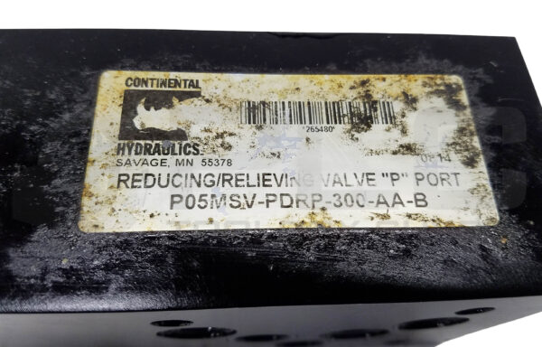 CONTINENTAL P05MSV-PDRP-300-AA-B REDUCING/RELIEVING VAVLE - Image 4