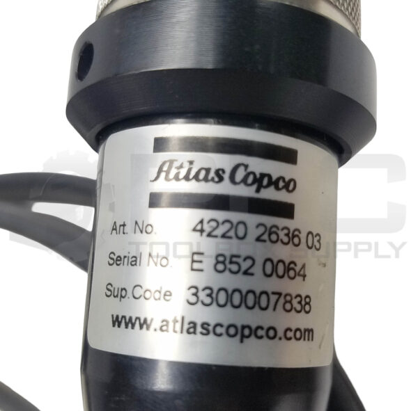 ATLAS COPCO 4220263603 NUTRUNNER TENSOR ST TOOL CABLE 3m, 4220-2636-03 - Image 4