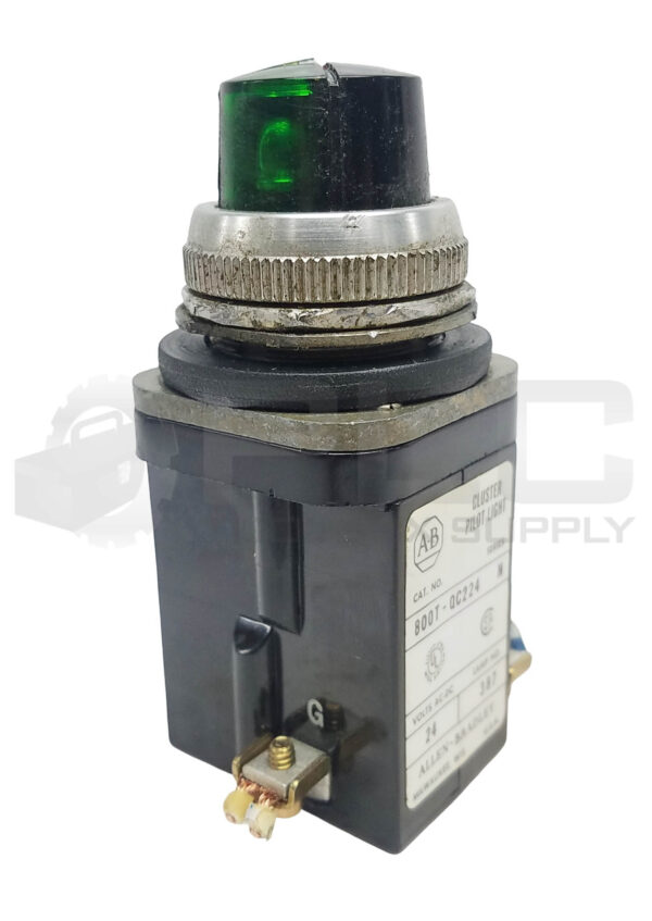 ALLEN BRADLEY 800T-QC224 /N CLUSTER PILOT LIGHT 24V GREEN/RED - Image 3