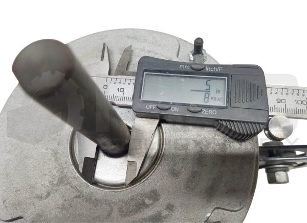 US MOTORS P55CRW-1228 MOTOR 1/4HP 3PH 1725RPM FR: 48YZ, CAT 13816 - Image 4