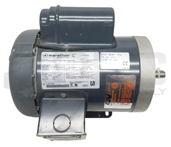 NEW MARATHON G572 MOTOR 3/4HP 1PH 1725RPM FR: 56C, 56C17F5322 - Image 4
