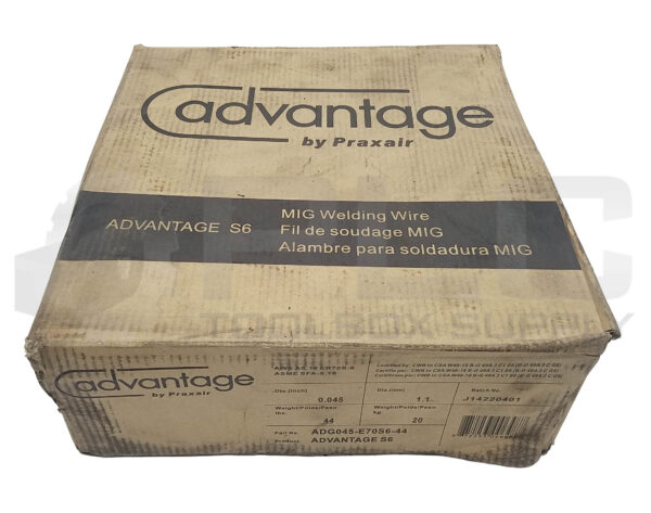 SEALED NEW ADVANTAGE ADG045-E70S6-44 MIG WELDING WIRE 0.045" ER70S-6 44lb