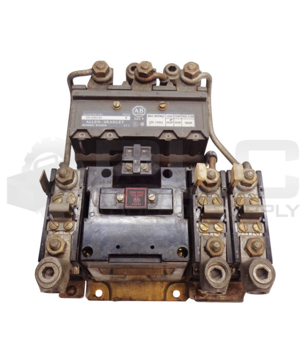 ALLEN BRADLEY 709-EOD103 Ser. K MOTOR STARTER, 120V 60CY / 110V 50CY *READ* - Image 4