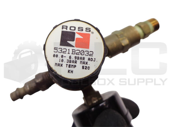 ROSS 5321B2032 REGULATOR FILTER W/ 05-020-296 GAUGE 0-160PSI - Image 6