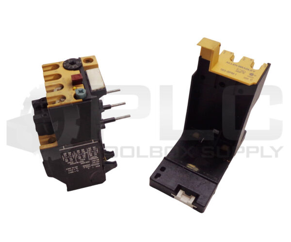 ALLEN BRADLEY 193-BSA 90 /B OVERLOAD RELAY W/ 193-BPM 1 /C MOUNTING ADAPTER BASE - Image 3