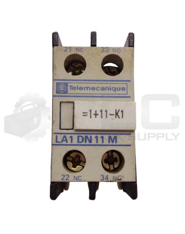 TELEMECANIQUE LA1 DN11 M AUX CONTACT / RELAY - Image 3
