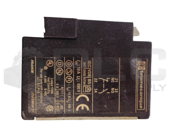 TELEMECANIQUE LA1 DN11 M AUX CONTACT / RELAY - Image 4