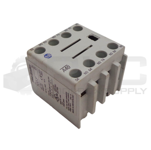 ALLEN BRADLEY 100-F SER B A40 CONTACT BLOCK