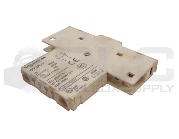 SCHNEIDER ELECTRIC GV3A01 AUX CONTACT BLOCK 6A 690V