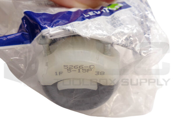 LOT OF 3 SEALED NEW LEVITON 171-5266-C / 5266-C GROUNDING PLUG STRAIGHT BLADE 2P - Image 6