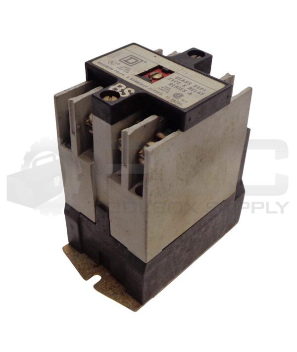 SQUARE D 8501 XO 40 BS SER A CONTROL RELAY 9998 X44 110/120V 50/60HZ 8501X040BS