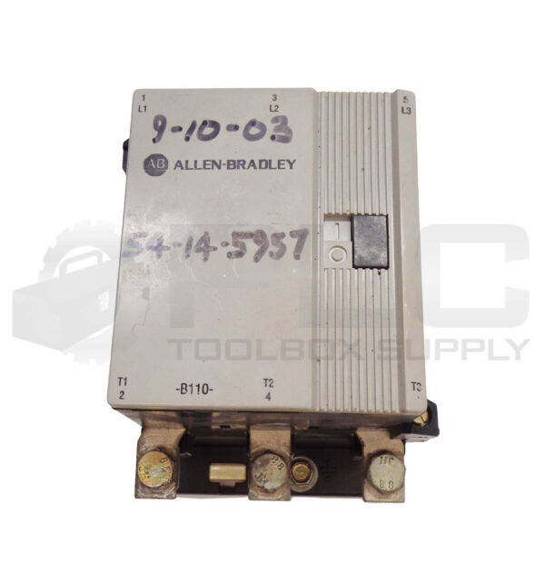 ALLEN BRADLEY 100-B110N*3 SER B CONTACTOR GE473 110/120V 50/60HZ - Image 4