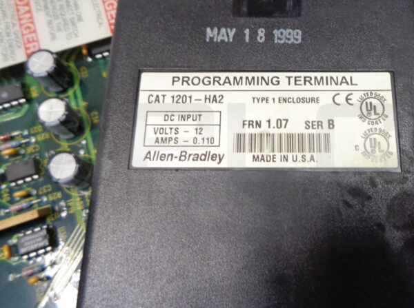 ALLEN BRADLEY 1336S-B020-AA-EN4 SER D AC SERVO DRIVE 1201-HA2 SER B *READ* - Image 7