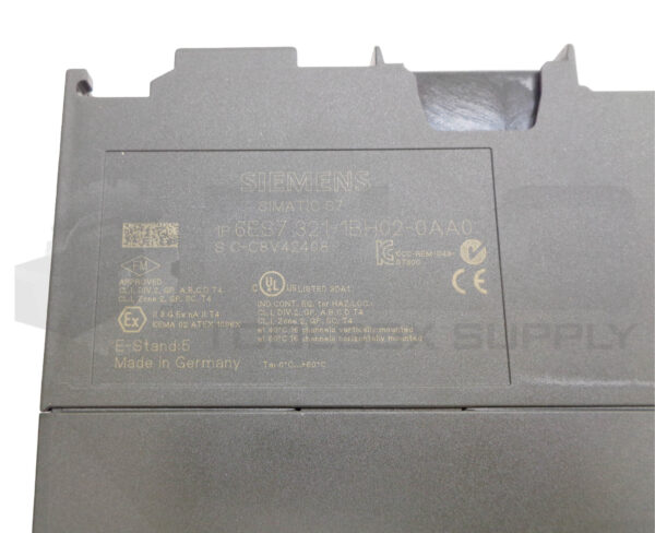 LOT OF 3 SIEMENS 1P 6ES7 321-1BH02-0AA0 SIMATIC S7 INPUT MODULE - Image 5