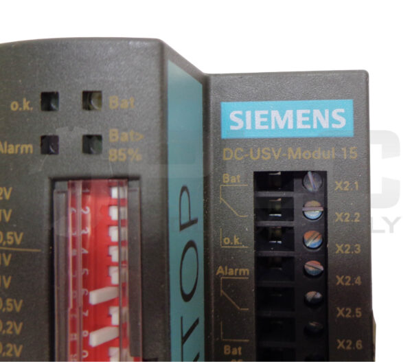 SIEMENS 1P 6EP1 931-2EC42 BATTERY POWER SUPPLY MODULE - Image 4