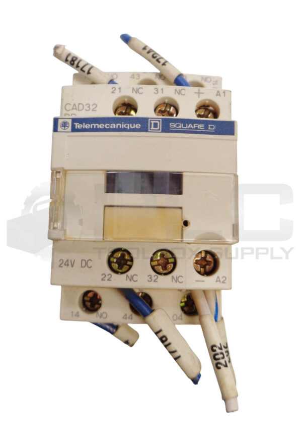 LOT OF 3 SCHNEIDER/TELEMECANIQUE CAD32 BD CONTROL RELAYS 10A - Image 4