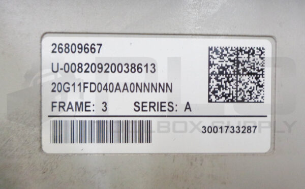 ALLEN BRADLEY 20G11 F D 040 AA0NNNNN SER A POWERFLEX 755 AC DRIVE - Image 8