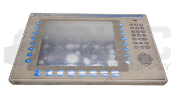 ALLEN BRADLEY 2711P-B10C4D1 SER A PANELVIEW PLUS W/ 2711P-RP SER G LOGIC MODULE - Image 4