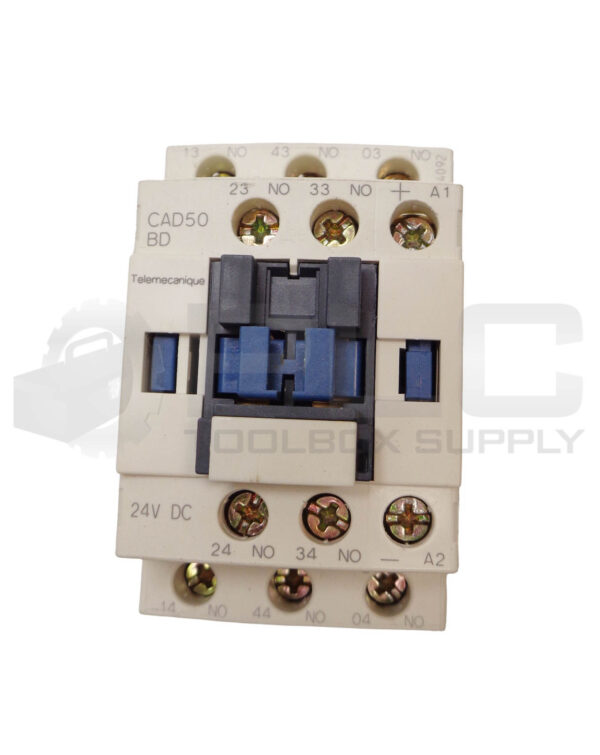 SCHNEIDER / TELEMECANIQUE CAD72REQ3828G5 CONTROL RELAY 10A CAD50 BD - Image 3