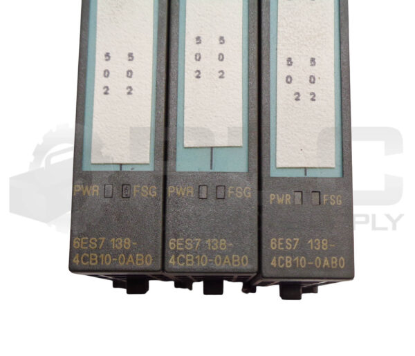 LOT OF 3 SIEMENS 6ES7 138-4CB10-0AB0 SIMATIC S7 POWER MODULES - Image 6