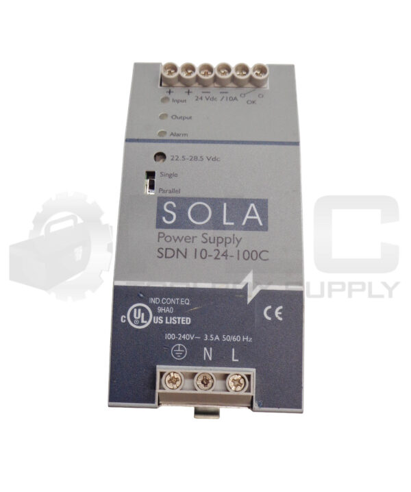 SOLA SDN 10-24-100C POWER SUPPLY 100-240V 3.5A 50/60HZ - Image 3