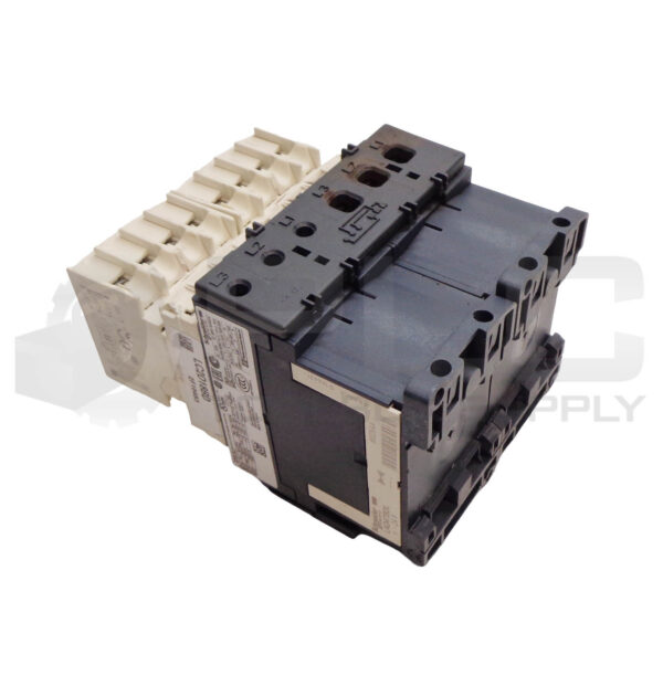 SCHNEIDER / TELEMECANIQUE LC2D18REQ3827G19 REVERSING CONTACTOR LAD4TBDL 802546 - Image 2