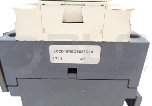 SCHNEIDER / TELEMECANIQUE LC2D18REQ3827G19 REVERSING CONTACTOR LAD4TBDL 802546 - Image 5