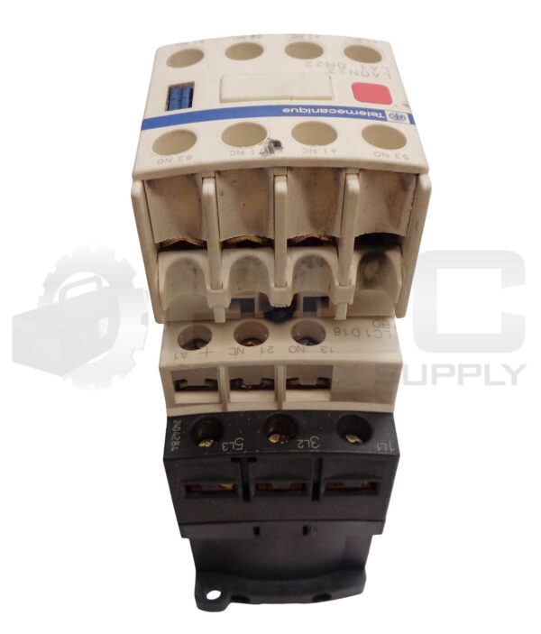 SCHNEIDER / TELEMECANIQUE LC1D18REQ3826G21 CONTACTOR 24VDC - Image 3