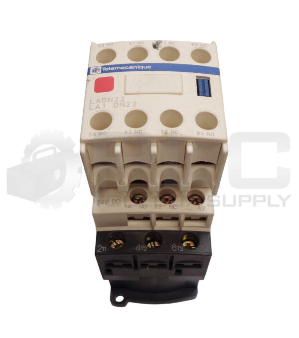 SCHNEIDER / TELEMECANIQUE LC1D18REQ3826G21 CONTACTOR 24VDC - Image 4