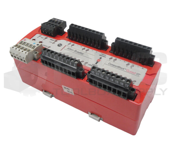 ALLEN BRADLEY 1791DS-IB8XOBV4 /A DEVICENET BLOCK SAFETY I/O 11-25VDC