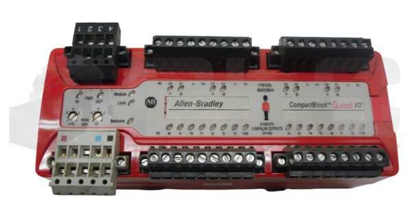 ALLEN BRADLEY 1791DS-IB8XOBV4 /A DEVICENET BLOCK SAFETY I/O 11-25VDC - Image 4