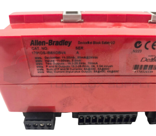 ALLEN BRADLEY 1791DS-IB8XOBV4 /A DEVICENET BLOCK SAFETY I/O 11-25VDC - Image 5