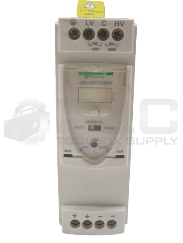 SCHNEIDER ELECTRIC ABL8RPS24030 POWER SUPPLY 24-28.8VDC 3-2.5A 72W - Image 3