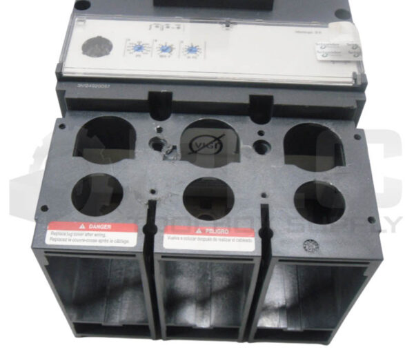 SQUARE D LJL36400U31X POWERPACT LJ 400 CIRCUIT BREAKER 400A 50/60HZ - Image 4