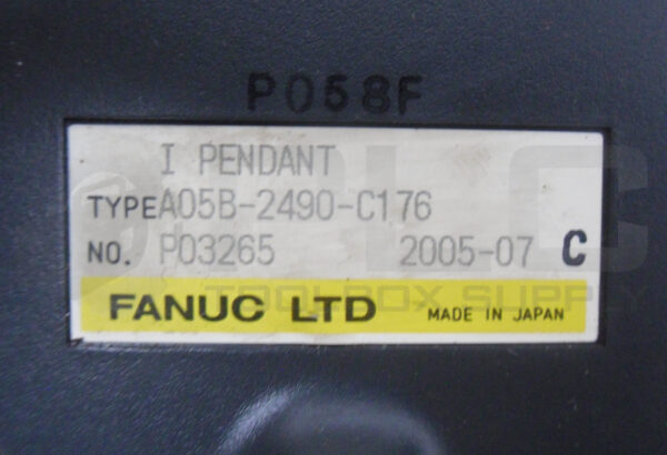FANUC A05B-2490-C176 TEACH PENDANT A05B2490C176 *READ* - Image 6