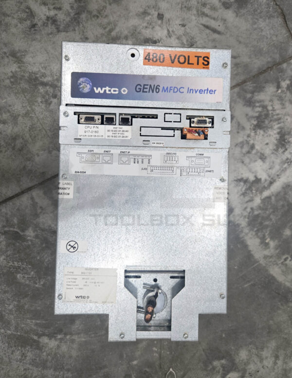 WTC 902-1103 GEN 6 MFDC INVERTER 350-500VAC 500A W/ 917-0160 G08106-00-05 - Image 3