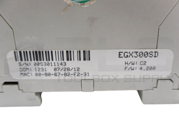 SQUARE D EGX300SD POWERLOGIC ETHERNET GATEWAY - Image 6