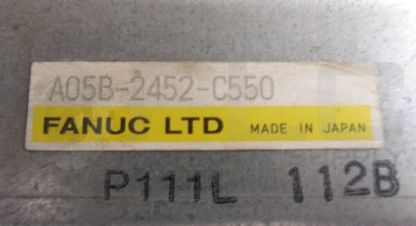 FANUC A05B-2452-C550 BATTERY BOX UNIT A05B2452C550 - Image 5
